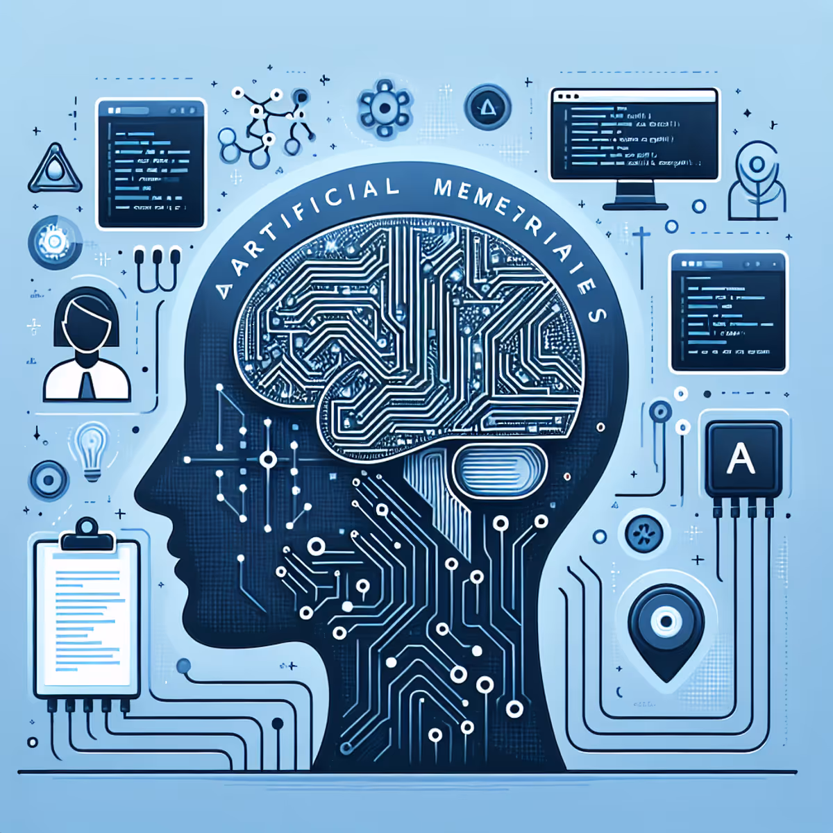 Cover id Memorie Artificiali: Come Costruire un Assistente AI Efficace